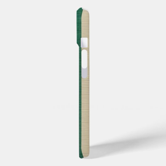 Kleurrijke Gestreepte Stof Art iPhone Case (Achterkant / Links)