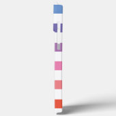 Kleurrijke gestripte iPhone/iPad-draagtas Case-Mate iPhone Case (Achterkant / Links)