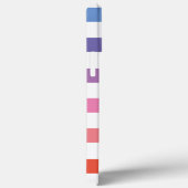 Kleurrijke gestripte iPhone/iPad-draagtas Case-Mate iPhone Case (Achterkant / Rechts)