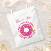Kleurrijke gestrooide donut Verjaardagsfeest gunst Bedankzakje (Geknipt)