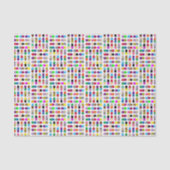 Kleurrijke get-well pillen tissuepapier (Voorkant)