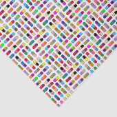 Kleurrijke get-well pillen tissuepapier (Detail)