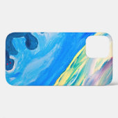 Kleurrijke getextureerde achtergrond, fragment van Case-Mate iPhone case (Achterkant (horizontaal))