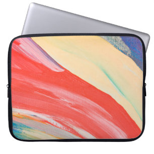 Kleurrijke getextureerde achtergrond, fragment van laptop sleeve