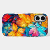 Kleurrijke Gevallen Herfstbladeren Case-Mate iPhone Case (Achterkant (horizontaal))