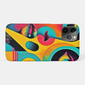 Kleurrijke Gevoelens: Abstract Gezicht Case-Mate iPhone Case (Achterkant (horizontaal))