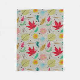 Kleurrijke Geweldige Abstracte Vleekbank Fleece Deken