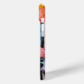 Kleurrijke gezichten en vormen met patronen Case-Mate iPhone case (Achterkant / Links)