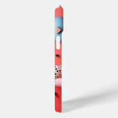 Kleurrijke gezichten en vormen met patronen Case-Mate iPhone case (Achterkant / Rechts)
