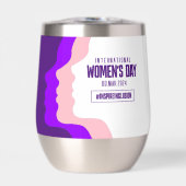 Kleurrijke gezichten Internationale Vrouwendag 8 m (Voorkant)