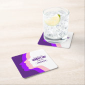 Kleurrijke gezichten Internationale Vrouwendag 8 m Kartonnen Onderzetters (Insitu)