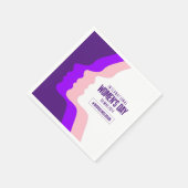 Kleurrijke gezichten Internationale Vrouwendag 8 m Servet (Hoek)