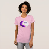 Kleurrijke gezichten Internationale Vrouwendag 8 m T-shirt (Voorkant volledig)