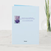 Kleurrijke Giraffe Dierlijke Aquarel Verjaardag Ka Kaart (Achterkant)