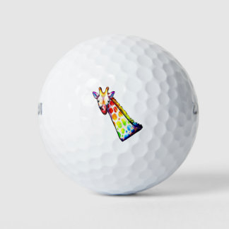 Kleurrijke Giraffe Golfballen