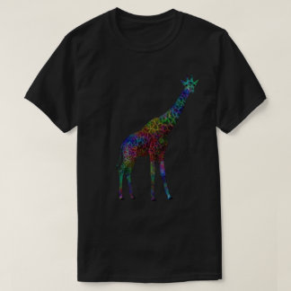 Kleurrijke Giraffe T-shirt