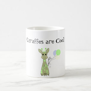 Kleurrijke giraffen zijn cool koffiemok