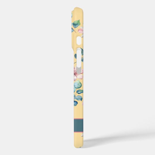 Kleurrijke Girly Floral iPhone / iPad case (Achterkant / Links)