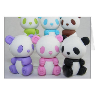 Kleurrijke Girly Japanse Anime Kawaii Panda