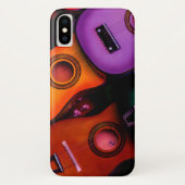 Kleurrijke gitaren Case-Mate iPhone case (Achterkant)