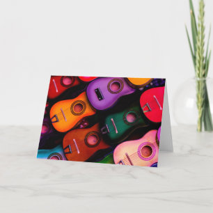 Kleurrijke Gitaren Kaart