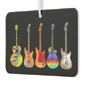 Kleurrijke gitaren luchtverfrisser (Links)