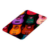 Kleurrijke gitaren magneet (Linkerzijde)