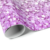 Kleurrijke glanzende glitter cadeaupapier (Rol Hoek)