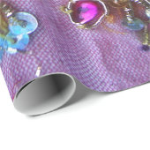 Kleurrijke glanzende sieraden cadeaupapier (Rol Hoek)