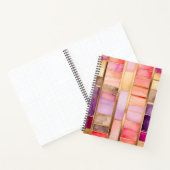 Kleurrijke Glas in lood Art Spiral Notitieboek (Binnen)