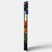 Kleurrijke Glas in lood Artistic Hummingbird Case-Mate iPhone Case (Achterkant / Rechts)