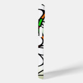 Kleurrijke Glas in lood beeltenis bloem Case-Mate iPhone Case (Achterkant / Rechts)