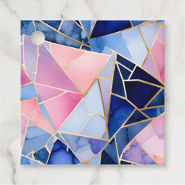 Kleurrijke Glass Mosaic Art Gift Labels