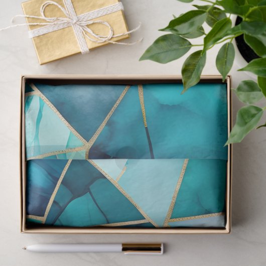 Kleurrijke Glass Mosaic Art Tissue Paper Tissuepapier (Geschenk)