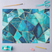 Kleurrijke Glass Mosaic Art Tissue Paper Tissuepapier (Craft)