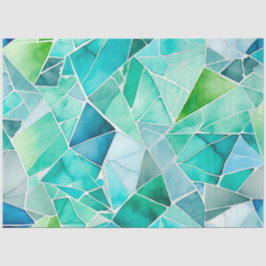 Kleurrijke Glass Mosaic Art Tissue Paper Tissuepapier