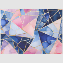 Kleurrijke Glass Mosaic Art Tissue Paper Tissuepapier