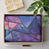 Kleurrijke Glass Mosaic Art Tissue Paper Tissuepapier (Geschenk)