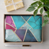 Kleurrijke Glass Mosaic Art Tissue Paper Tissuepapier (Geschenk)