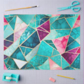 Kleurrijke Glass Mosaic Art Tissue Paper Tissuepapier (Craft)