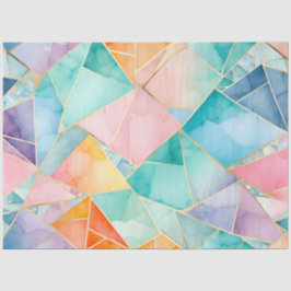 Kleurrijke Glass Mosaic Art Tissue Paper Tissuepapier