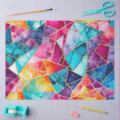 Kleurrijke Glass Mosaic Art Tissue Paper Tissuepapier (Craft)