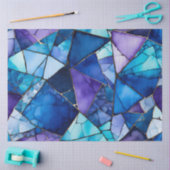 Kleurrijke Glass Mosaic Art Tissue Paper Tissuepapier (Craft)