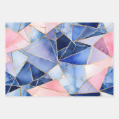 Kleurrijke Glass Mosaic Art Wrapping Paper Sheets (Voorkant 3)