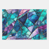 Kleurrijke Glass Mosaic Art Wrapping Paper Sheets (Voorkant 2)