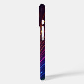 Kleurrijke glasvezel telefoonhoes Case-Mate iPhone case (Achterkant / Links)