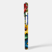 Kleurrijke glazen bloemen #3 - iPhone hoesjes (Achterkant / Links)