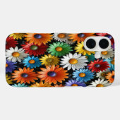 Kleurrijke Glazen Bloemen #8 - iPhone 16 Hoesjes (Achterkant (horizontaal))