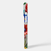 Kleurrijke Glazen Bloemen #9 - iPhone 16 Hoesjes (Achterkant / Links)