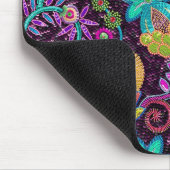 Kleurrijke glazen kralen Bekijk het uiteindelijke Muismat (Hoek)